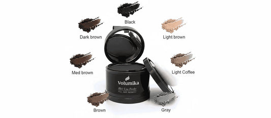 Poudre capillaire VOLUMIKA: la solution instantanée contre la calvitie et les zones clairsemées